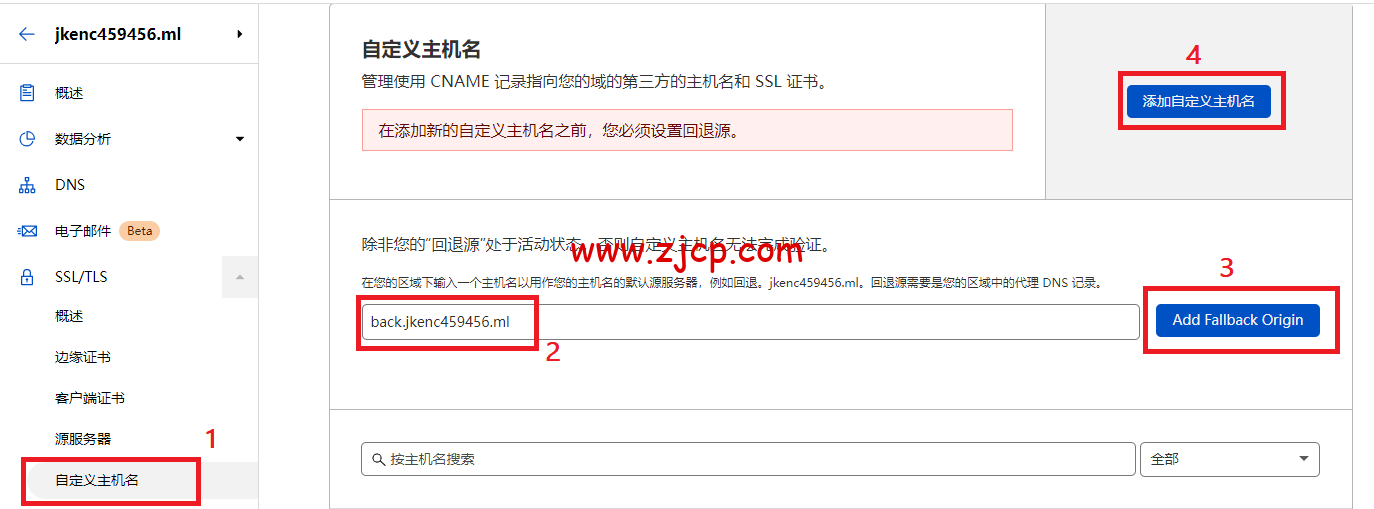 CloudFlare-SaaS-CNAME-2