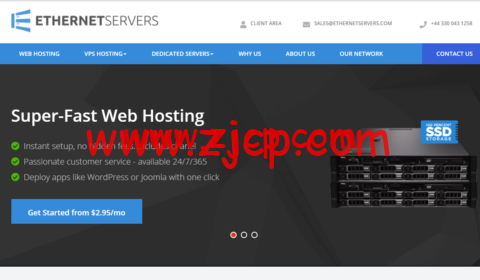 #免费DirectAdmin授权#EtherNetservers:美国独立服务器,E3-1240 v2/16G内存/256 GB SSD硬盘/不限流量/1Gbps带宽,$79.95/月起-国外主机测评