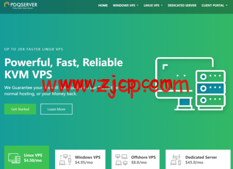pdqserver:美国windows vps,1核/2G内存/20GB SSD硬盘/不限流量/1Gbps带宽,$5.50/月起-国外主机测评