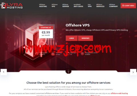 Lyrahosting:荷兰离岸VPS,1核1G内存 20GB SSD,1Gbps不限流量,€8.99 /月起 2 20220825 63078e168a950