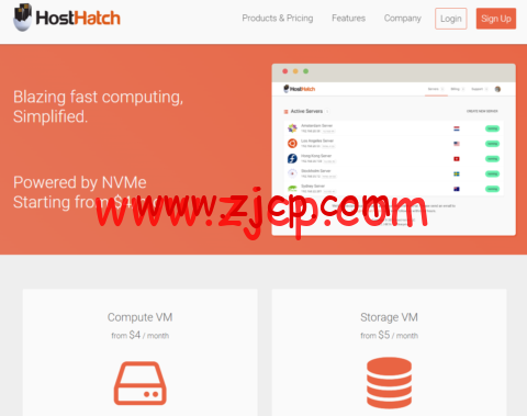 HostHatch:AMD EPYC 1核/2GB内存/15GB SSD空间/1TB流量/1Gbps端口,$4.00/月起,可选16机房-国外主机测评