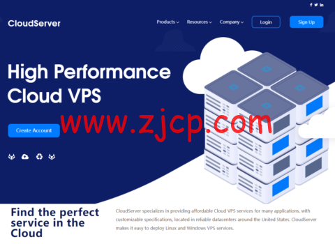 CloudServer:美国洛杉矶和纽约机房特价vps,1核/4GB内存/30GB NVMe/5TB流量/10Gbps带宽,$12/季起-国外主机测评