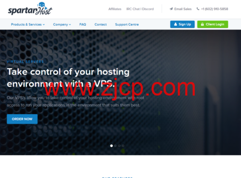 斯巴达(SpartanHost):西雅图机房E5 KVM VPS,8折优惠,10Gbps带宽,$8/月,三网联通as4837线路-国外主机测评