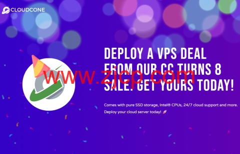 CloudCone:便宜VPS,1Gbps端口带宽,$13.2/年起,洛杉矶MC机房-国外主机测评