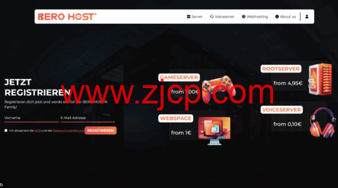 BeroHost：德国vps，1核AMD EPYC&Ryzen/2GB/20GB NVMe/1Gbps不限流量，€12/年-国外主机测评