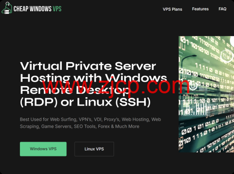 CheapWindowsVPS:正版 Windows VPS,$59/年,无套路畅享高配置,可选洛杉矶/布法罗/芝加哥/达拉斯/加拿大/爱尔兰机房-国外主机测评