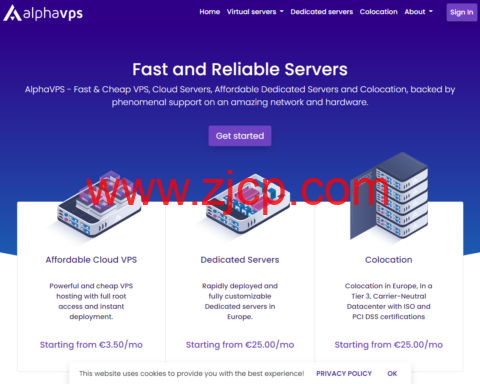 #NYR-Specials#AlphaVPS：2核/1GB/10GB NVMe/1TB@10Gbps带宽，€2.49/月，可选美国/英国/德国/保加利亚等7个机房-国外主机测评