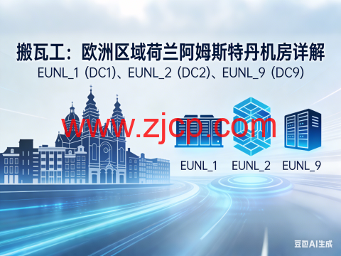 搬瓦工:欧洲区域荷兰阿姆斯特丹EUNL_1(DC1)、EUNL_2(DC2)及EUNL_9(DC9)机房详解-国外主机测评